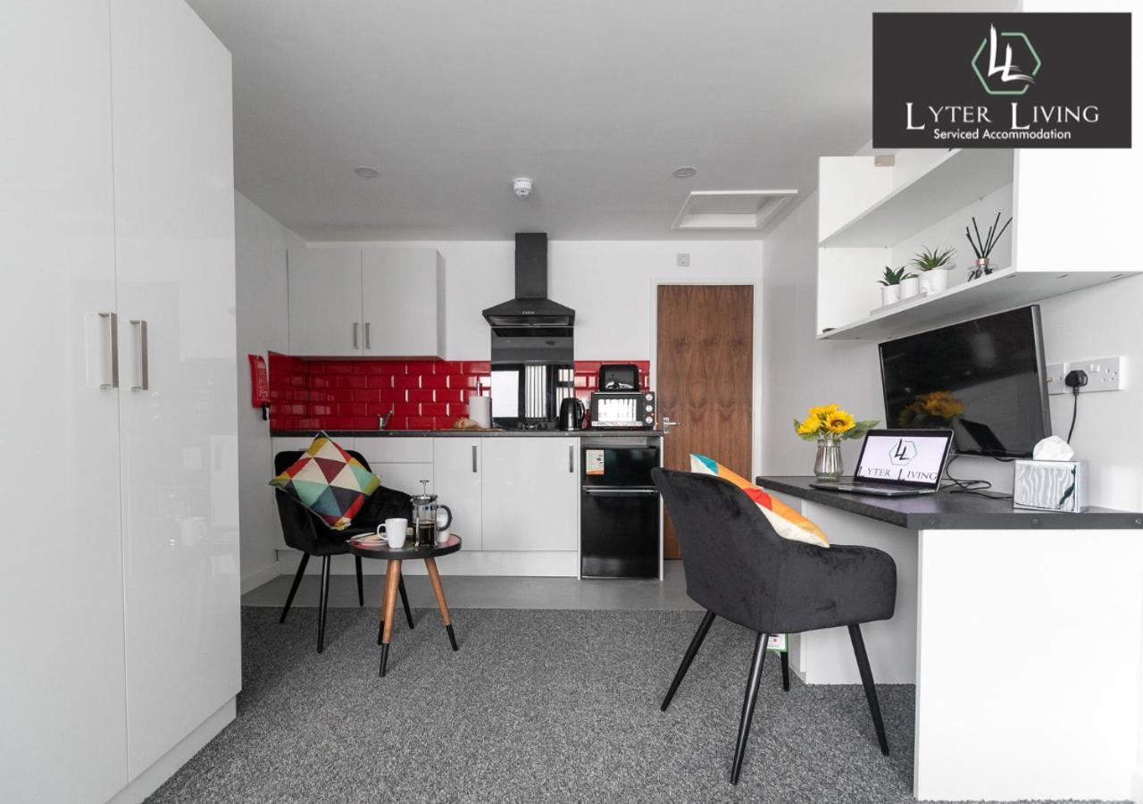 Studio Apartments By Lyter Living Desks & Wifi - Monthly Stays Available Leicester Eksteriør billede